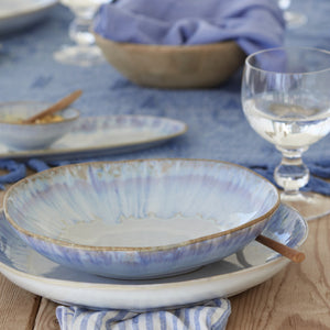 Brisa Collection Pasta Bowls 9" in Ria Blue, Set of 6