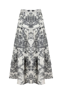 Lily Top And Skirt Set Black Toile
