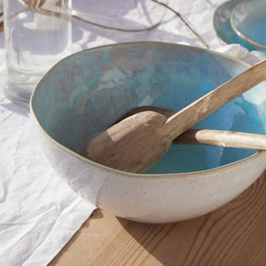 Eivissa Collection Serving Bowl in Sea Blue