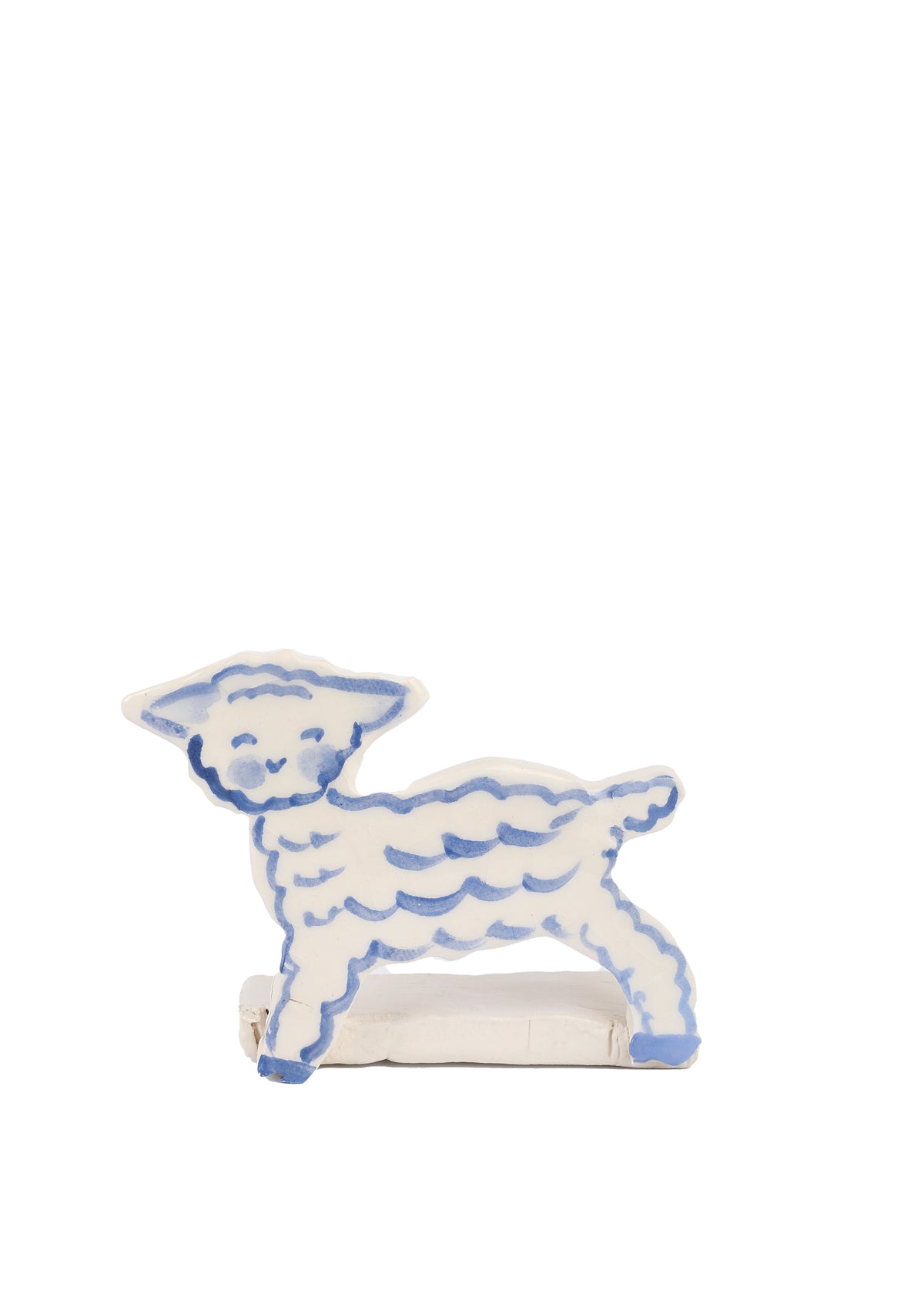 Easter Vignette in Blue and White, Set of 9