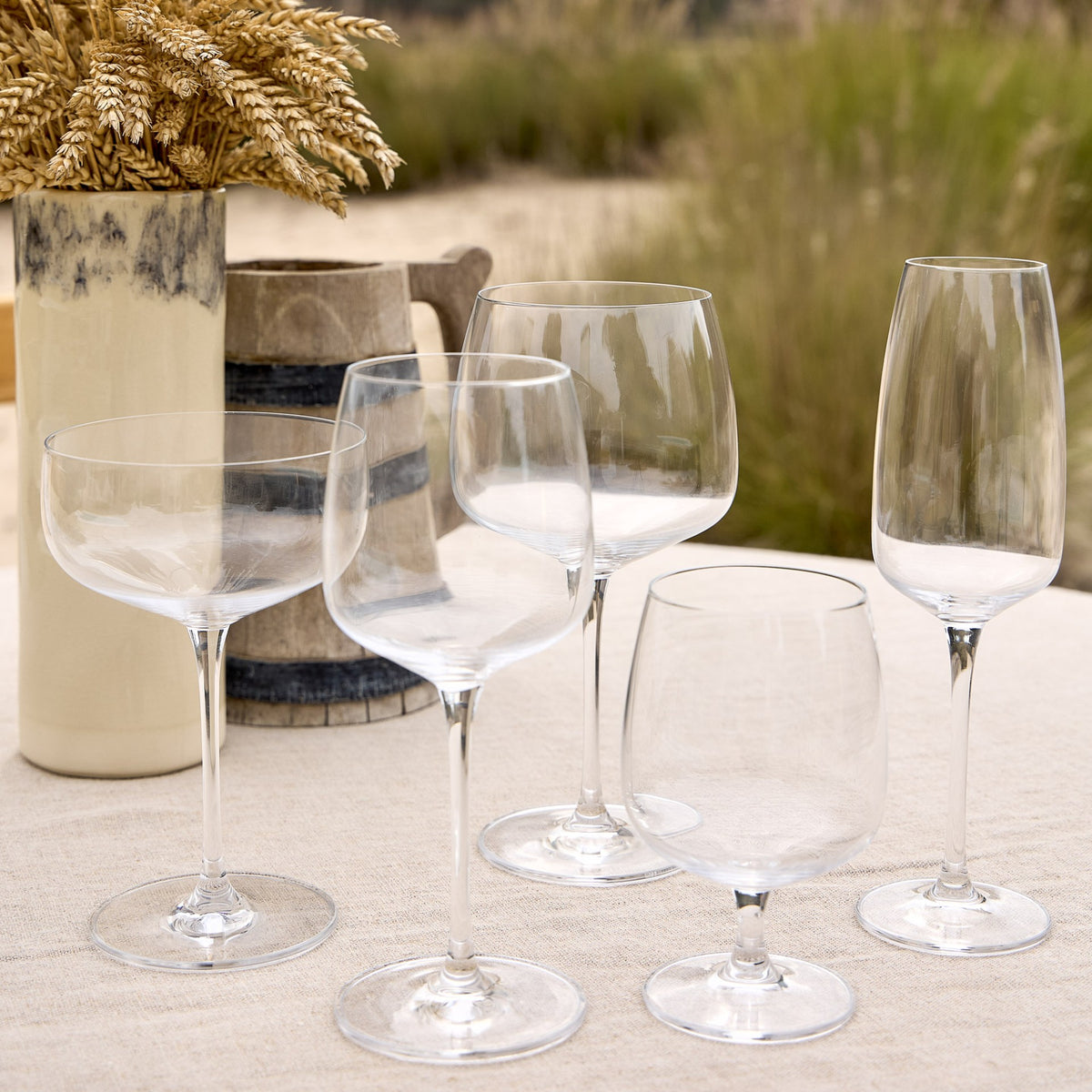 Isabel Collection Wine Glasses 12.87 oz in Clear, Set of 6