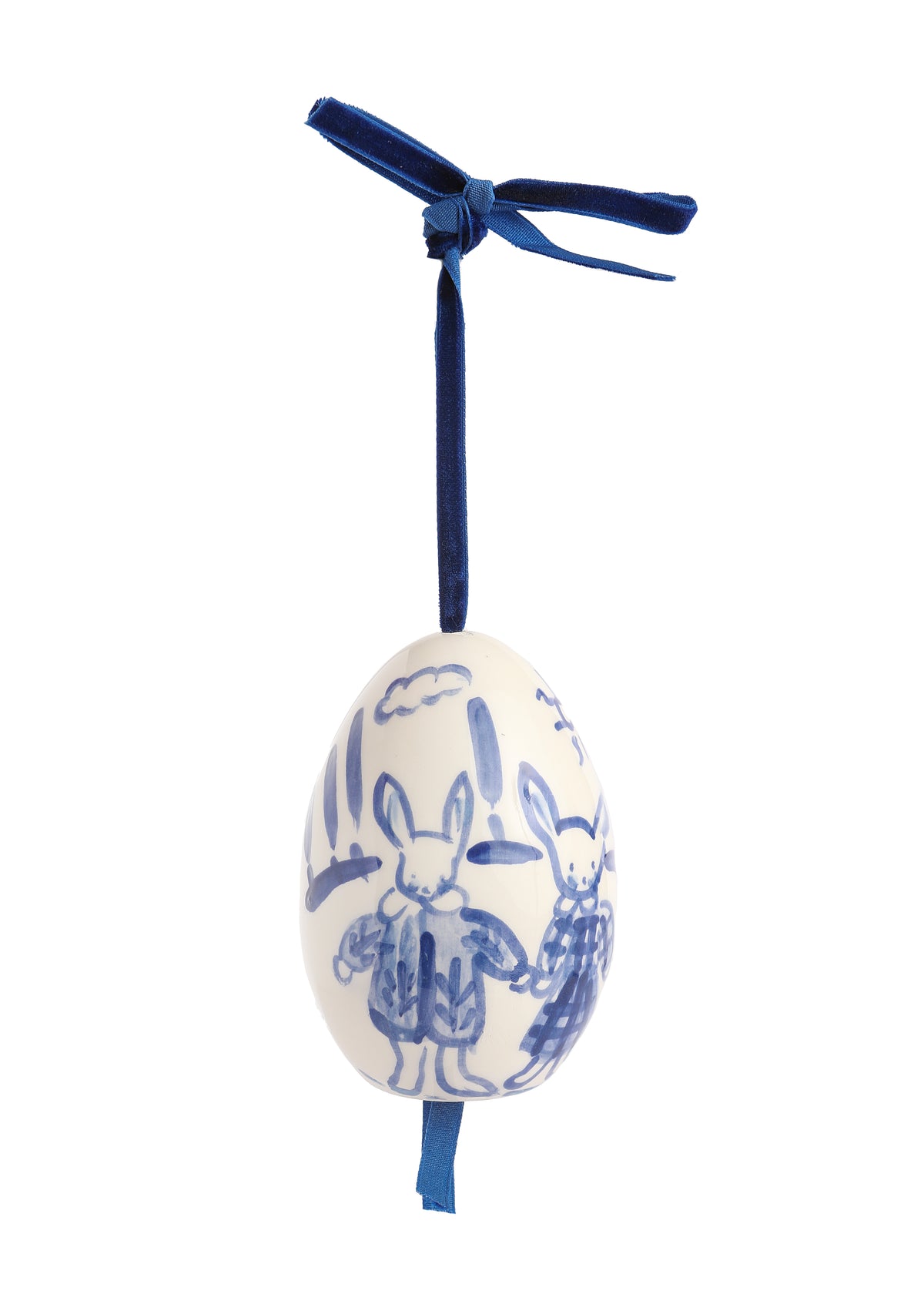 Large Celebration Tree With Blue and White Eggs