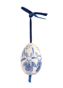 Large Celebration Tree With Blue and White Eggs