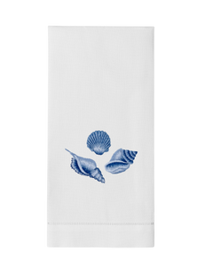 Shell Set Indigo Hand Towel