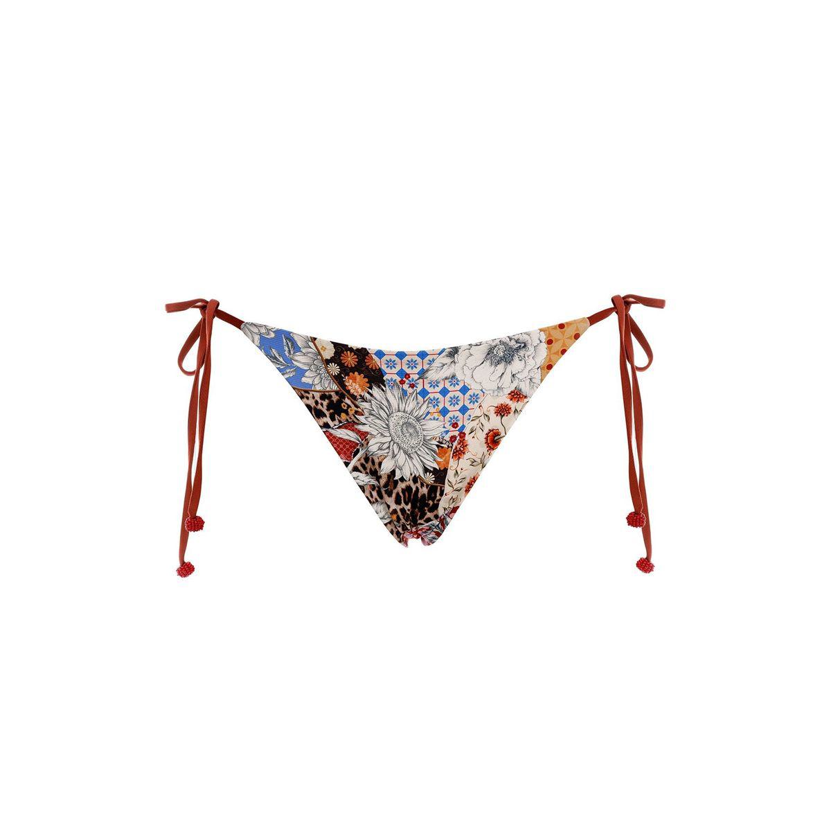 Alegria Bikini Bottom in Quilt