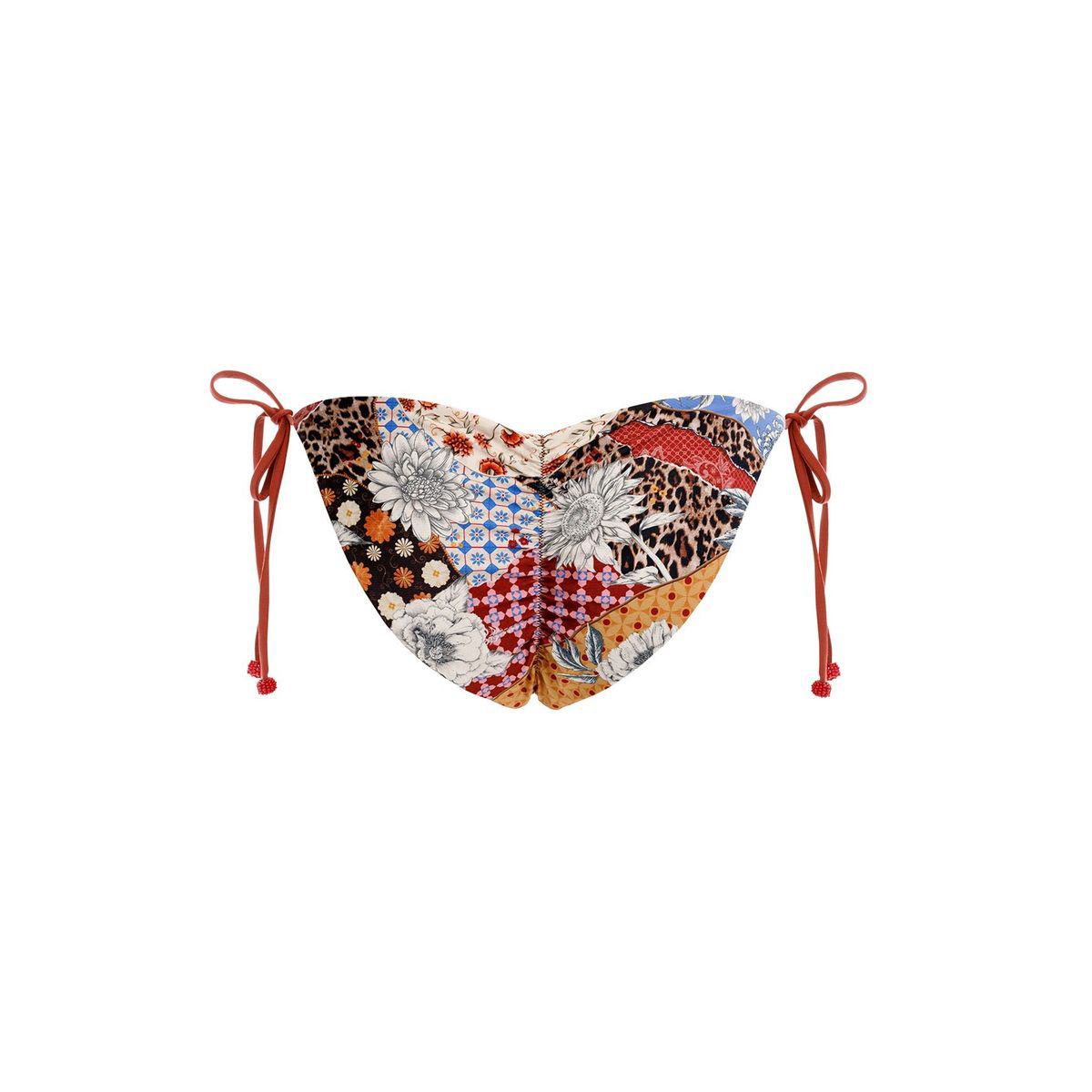 Alegria Bikini Bottom in Quilt