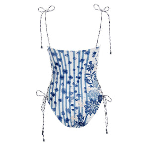 Posh One Piece Swimsuit in Batik