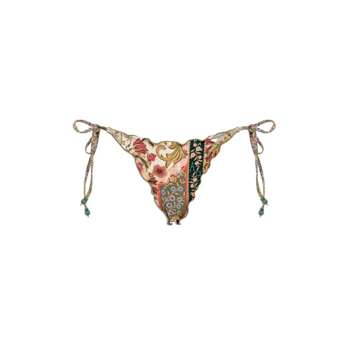 Alegria Bikini Bottom in Aura