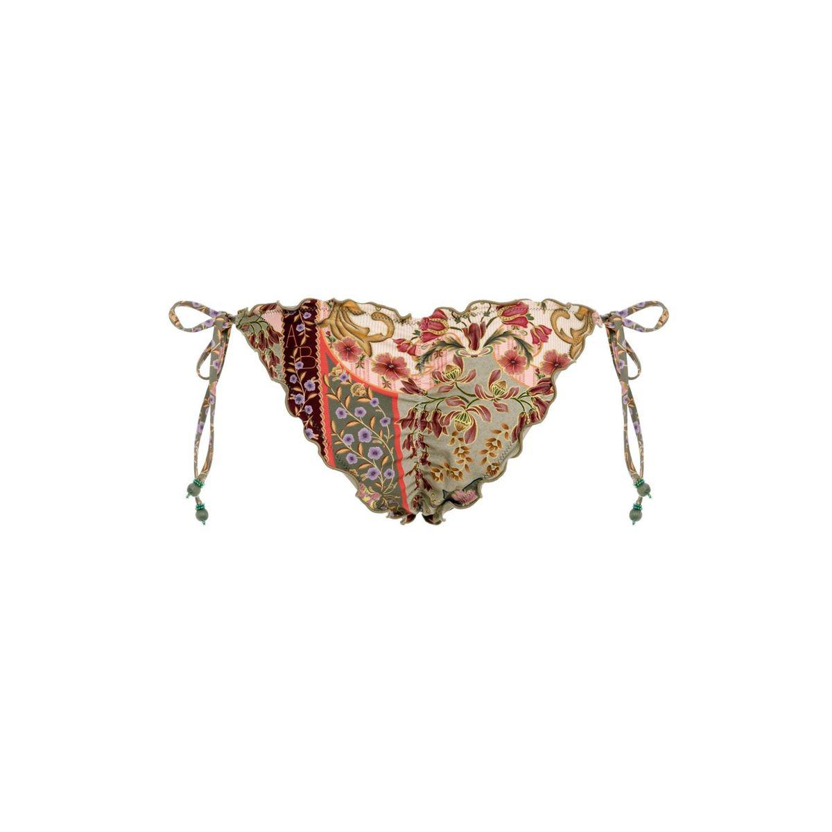 Alegria Bikini Bottom in Aura