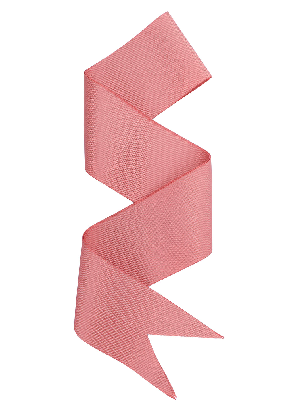 Clematis Bucket Hat With Wide Coral Grosgrain Ribbon