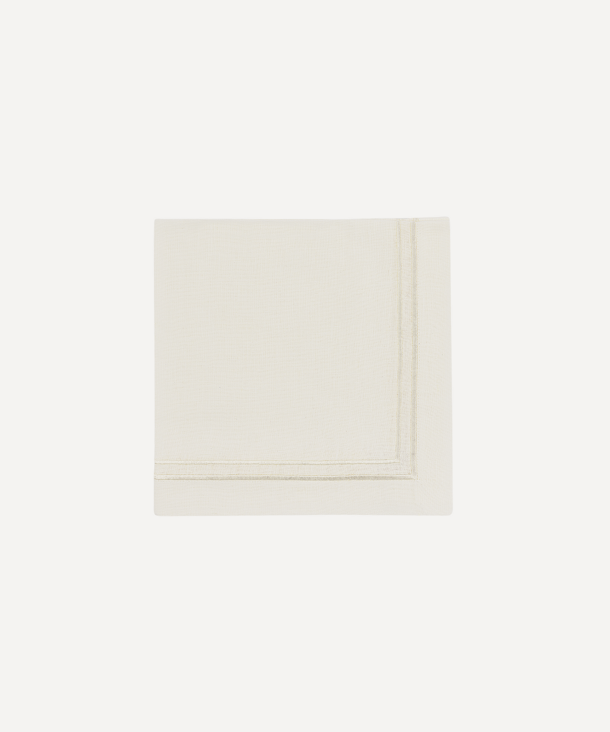 Sophie Classic Two Cord Napkin in White