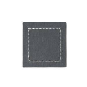 Heirloom Estate Square Cocktail Napkin in Italian Linen 7 Colors