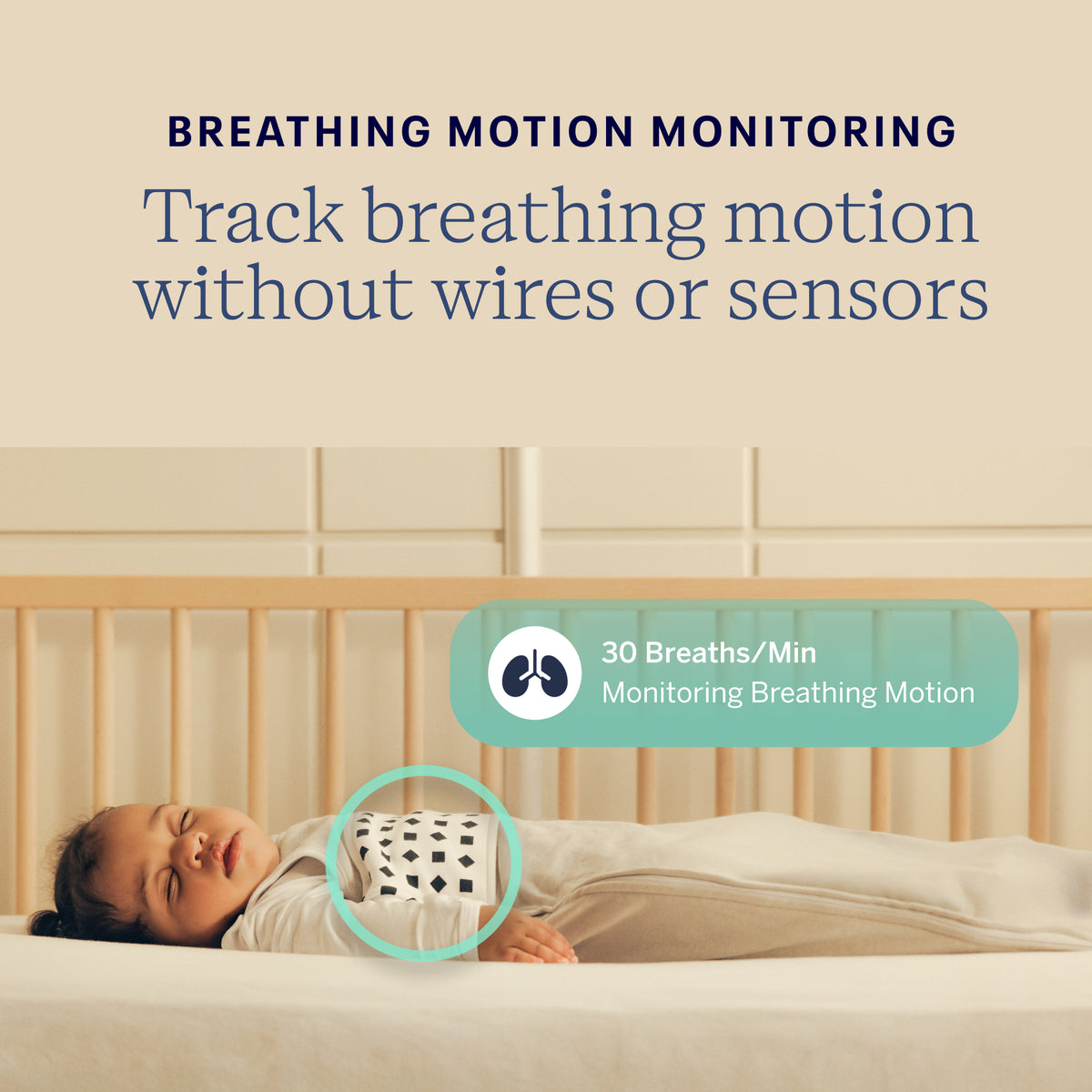 Nanit Pro Smart Baby Monitor & Wall Mount