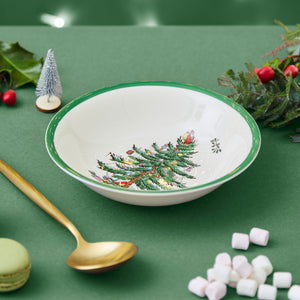 Christmas Tree Cereal Bowls, Set of 4