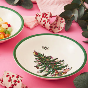 Christmas Tree Cereal Bowls, Set of 4