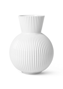 Lyngby Tura Vase in White Porcelain