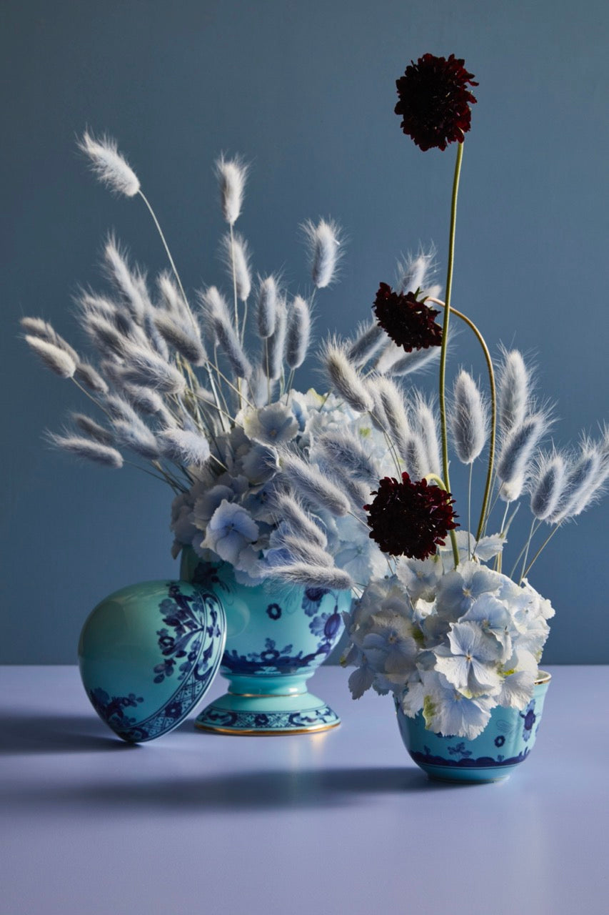 Oriente Italiano Egg With Cover in Azalea