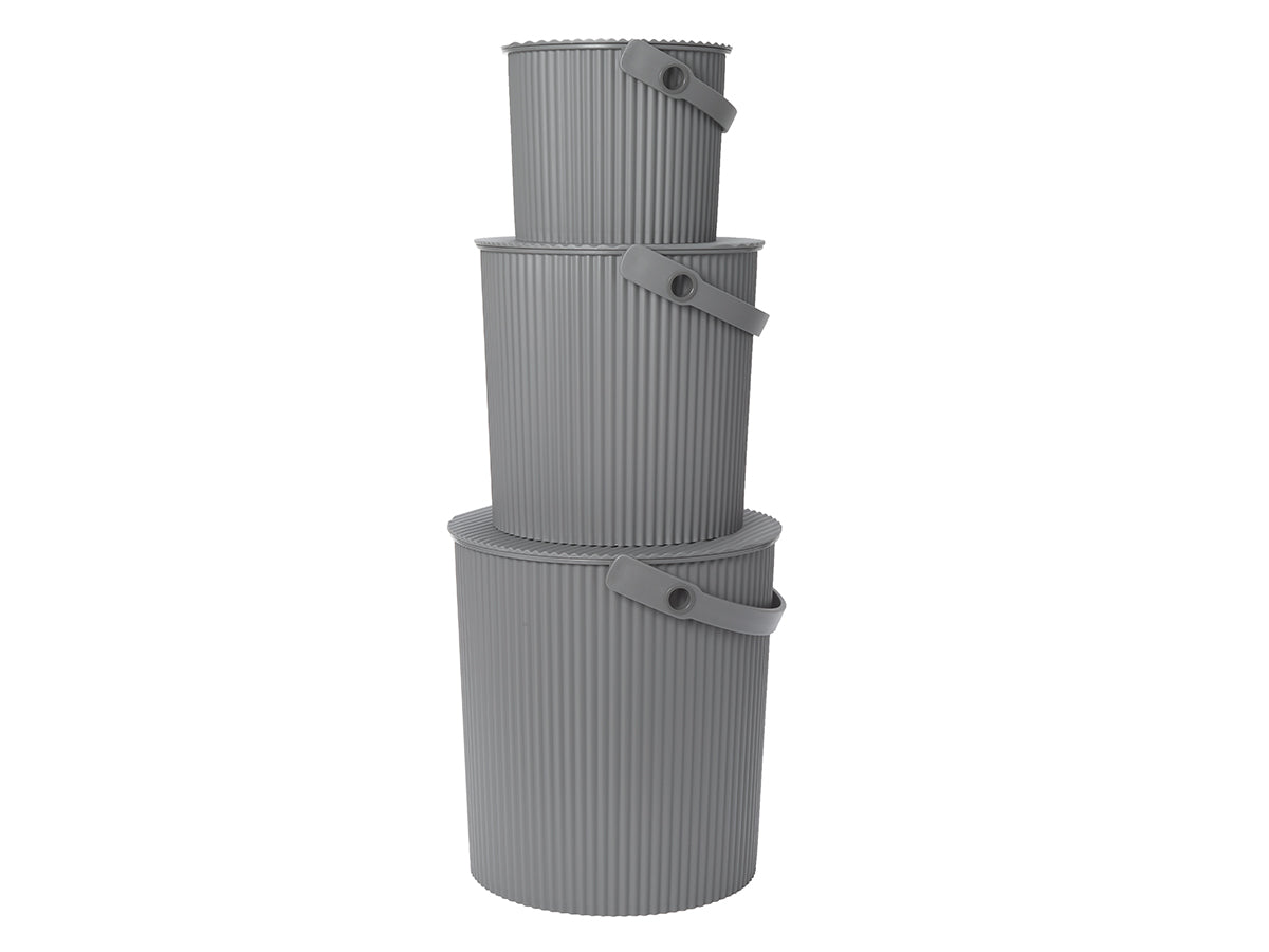 Hachiman Bucket Large in New Grey