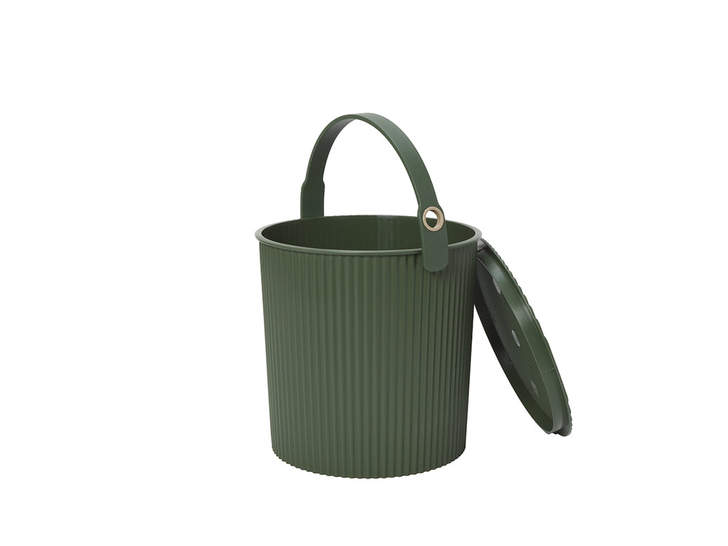 Hachiman Bucket Large in Garden Green