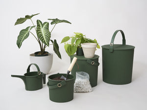 Hachiman Garden Beetle Watering Can Small in Garden Green