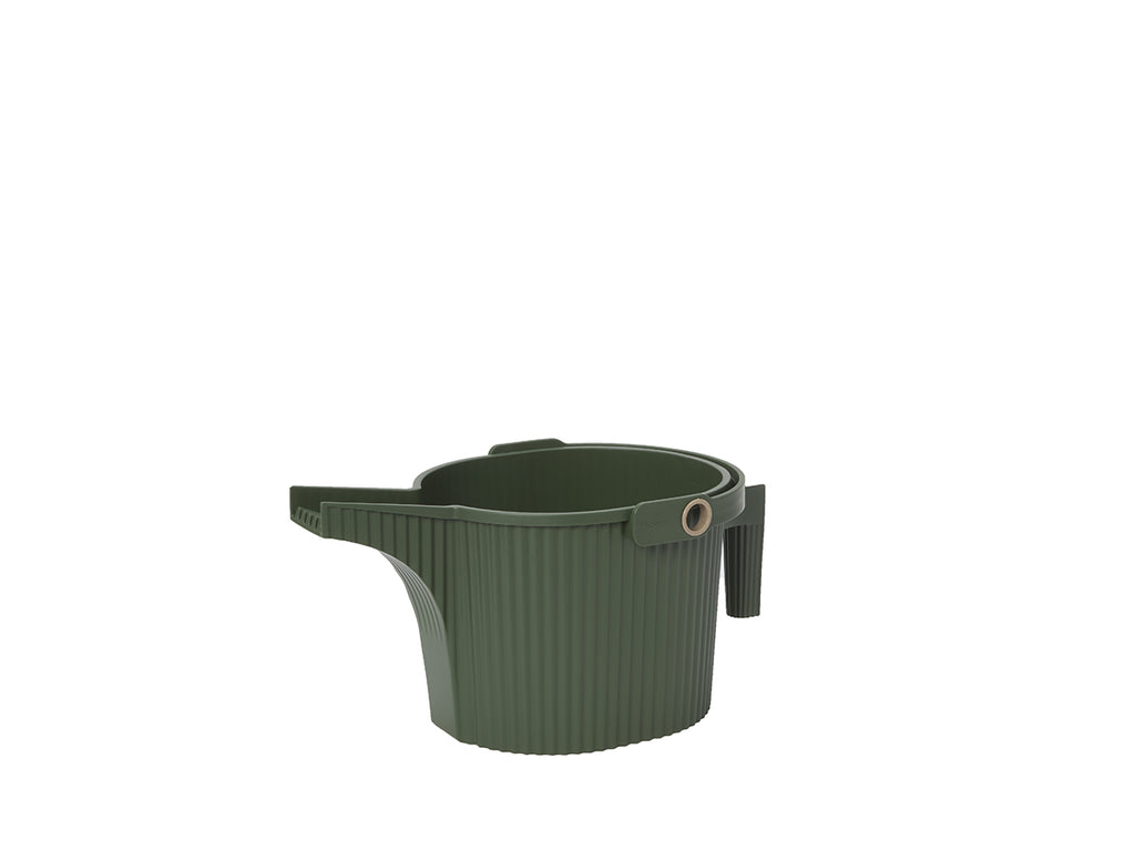 Hachiman Garden Beetle Watering Can Large in Garden Green