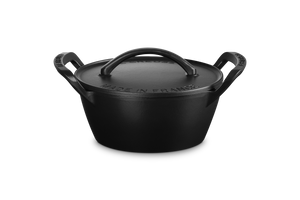 Alpine Outdoor 4.25 qt. Round Dutch Oven in Matte Black