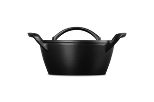 Alpine Outdoor 4.25 qt. Round Dutch Oven in Matte Black