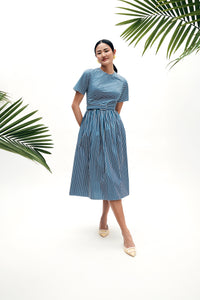 Leigh Ann Dress in Stripe