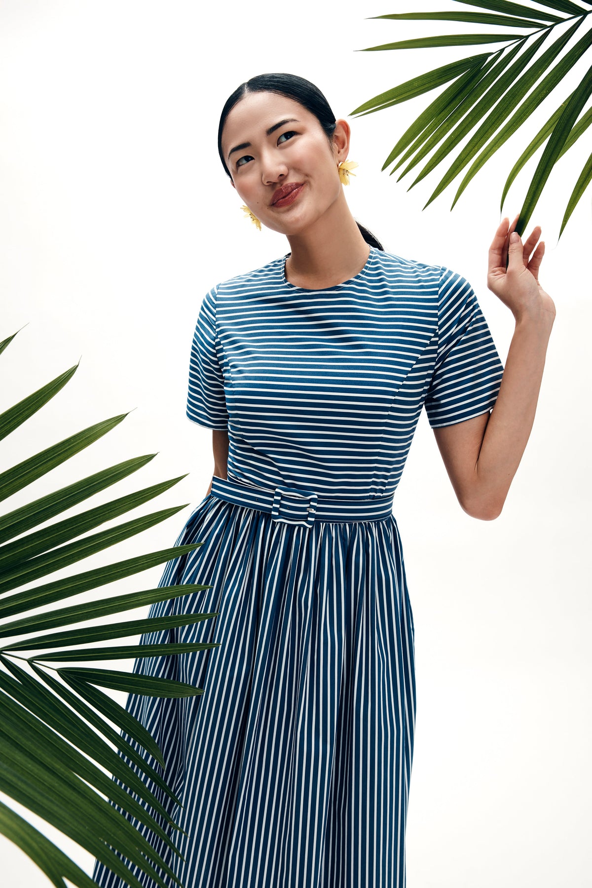 Leigh Ann Dress in Stripe