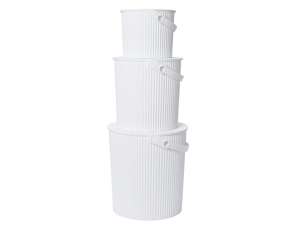Hachiman Bucket Large in White
