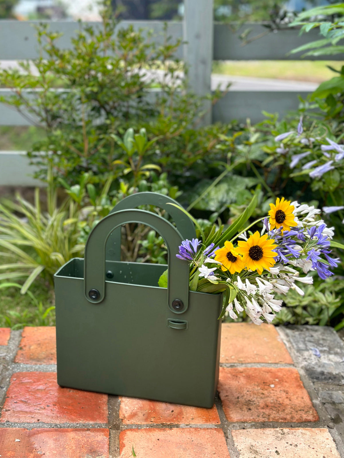 Hachiman Garden Tool Bag in Garden Green
