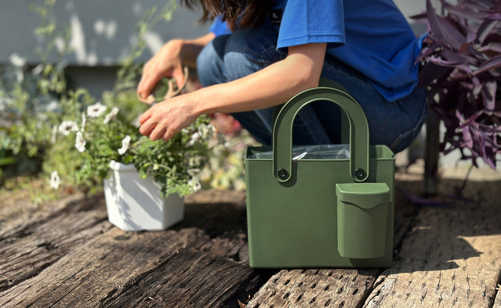 Hachiman Garden Tool Bag in Garden Green