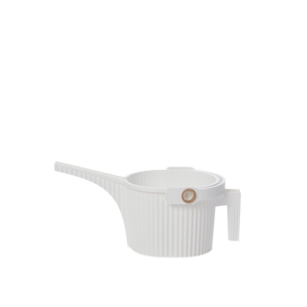 Hachiman Garden Beetle Watering Can Small in White