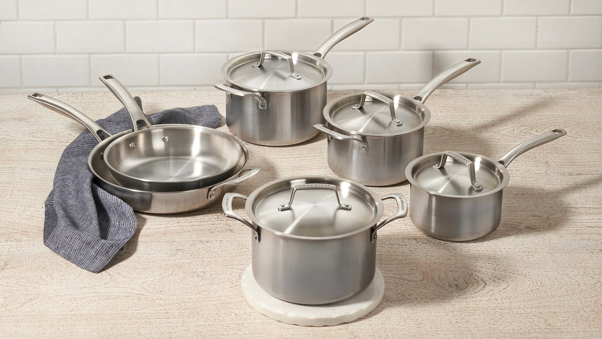 Essential Stainless Steel Frying Pan, 11 in.