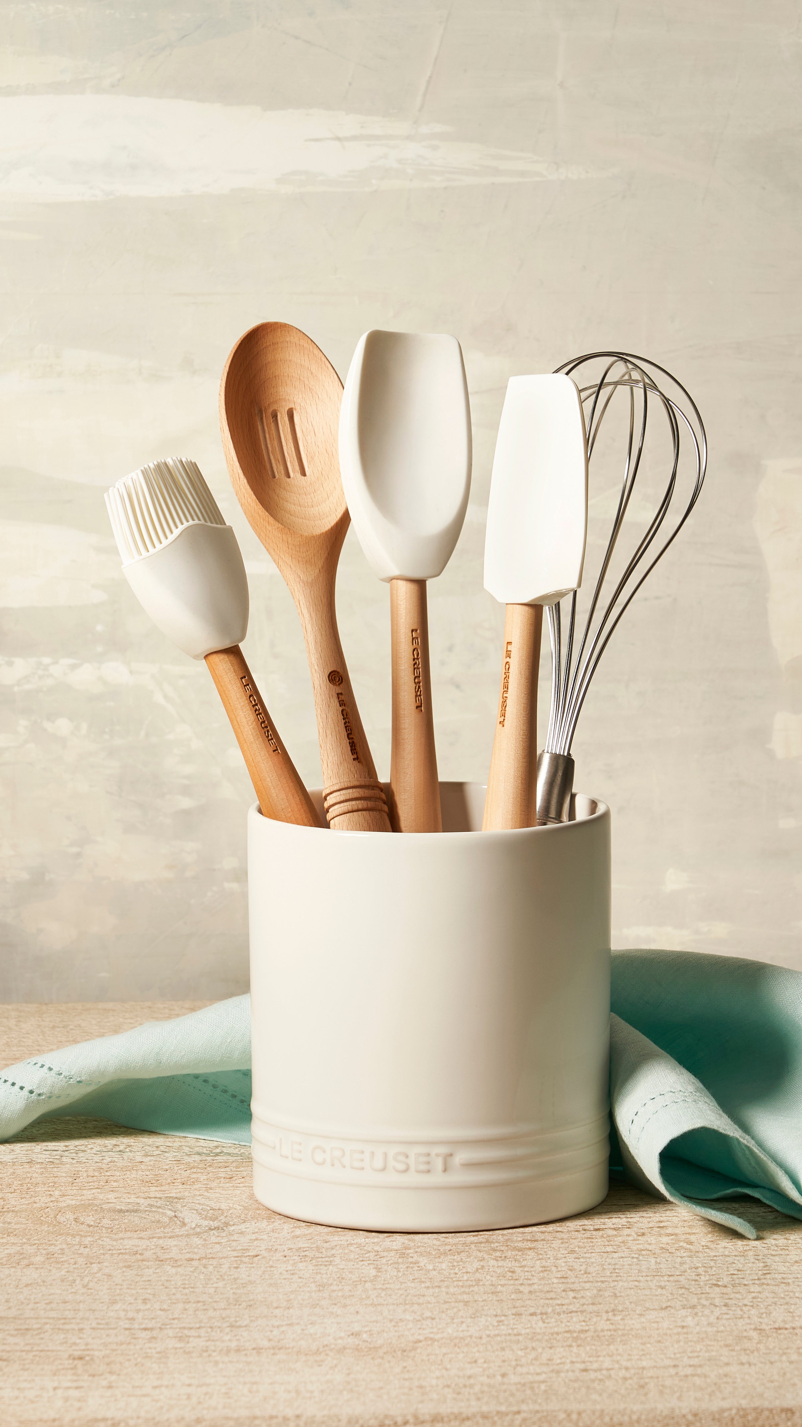 Signature Silicone Spatula Spoon in White