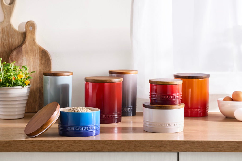 Signature Storage Canister in Cerise 1.2 qt.