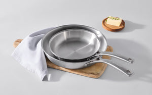 Essential Stainless Steel Frying Pan, 9.5 in.