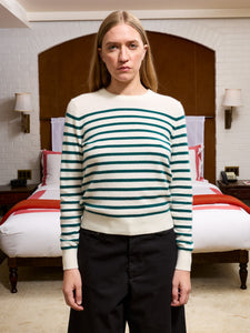 Stripe Crewneck RTW LINGUA FRANCA NYC