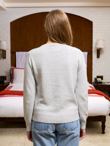 Bo Bear Cotton Crewneck RTW LINGUA FRANCA NYC