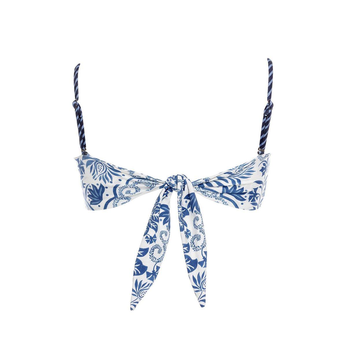 Lace Bikini Top in Batik