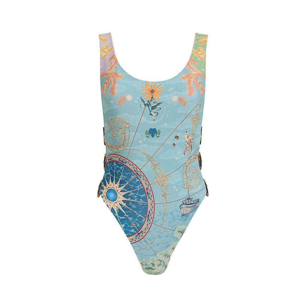 Nader Yara One-Piece Swimsuit in Multicolor
