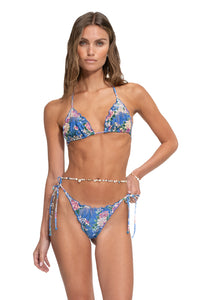 Nader Lolita Bikini Top in Blue