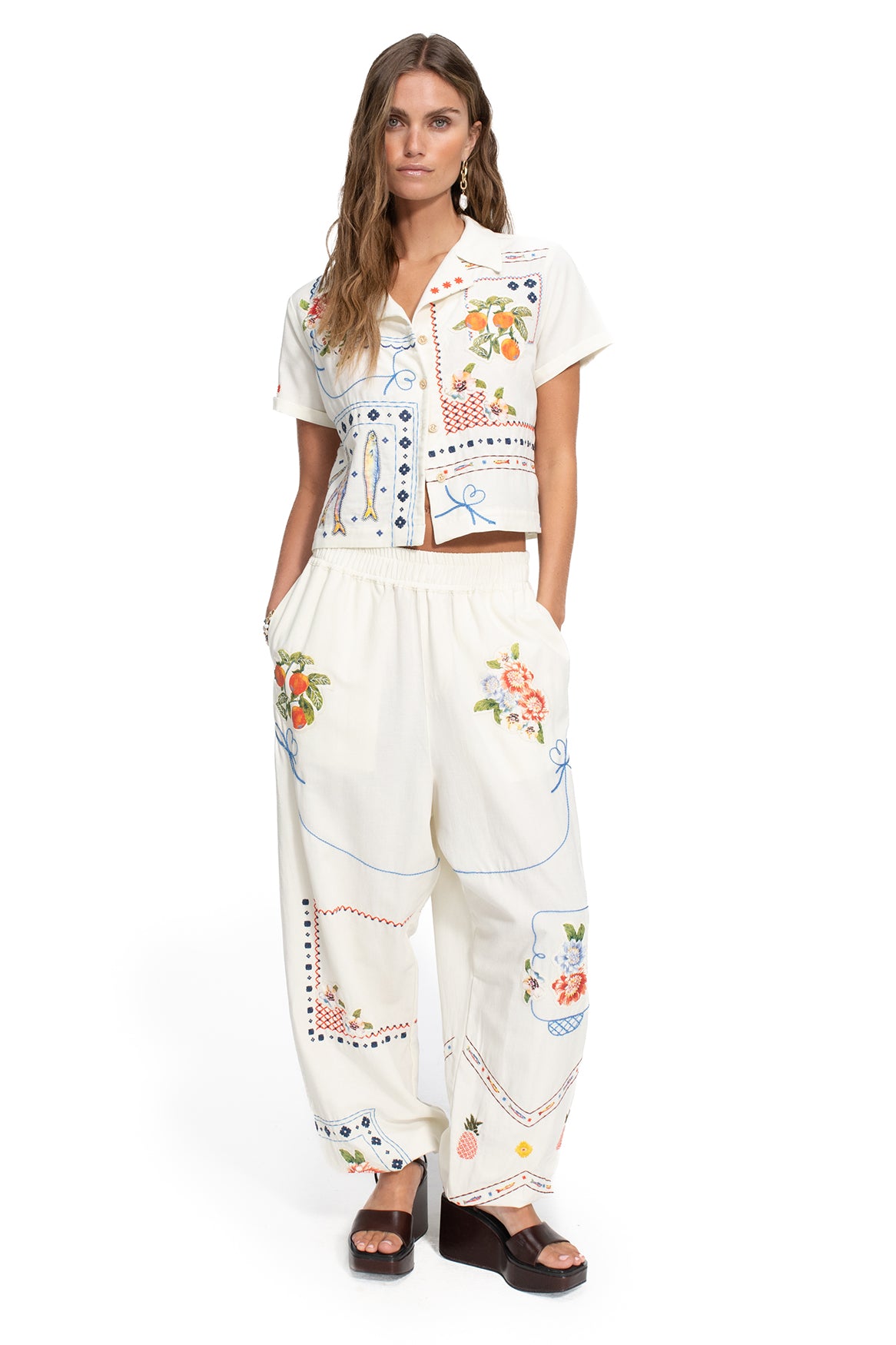 Toscana Pants in Natural