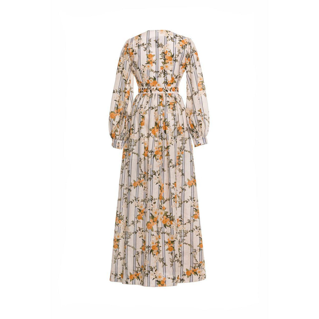 Frambuesa Valle Maxi Dress