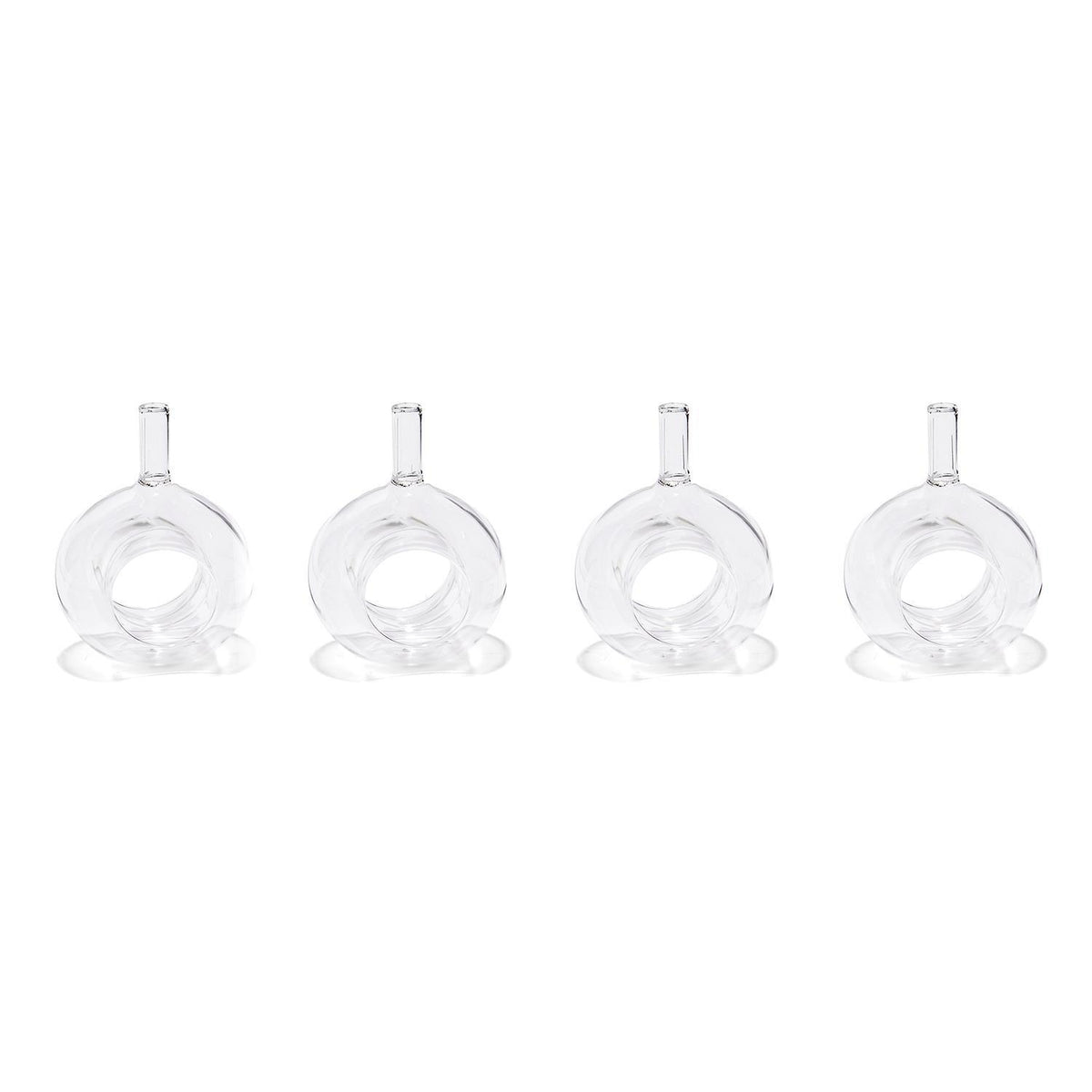 Siting Pretty Vase Napkin Ring, Set of 4