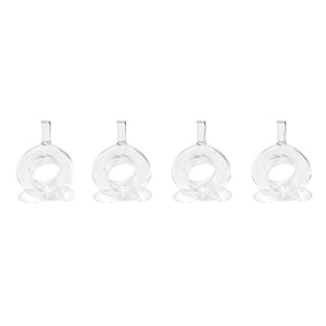 Siting Pretty Vase Napkin Ring, Set of 4