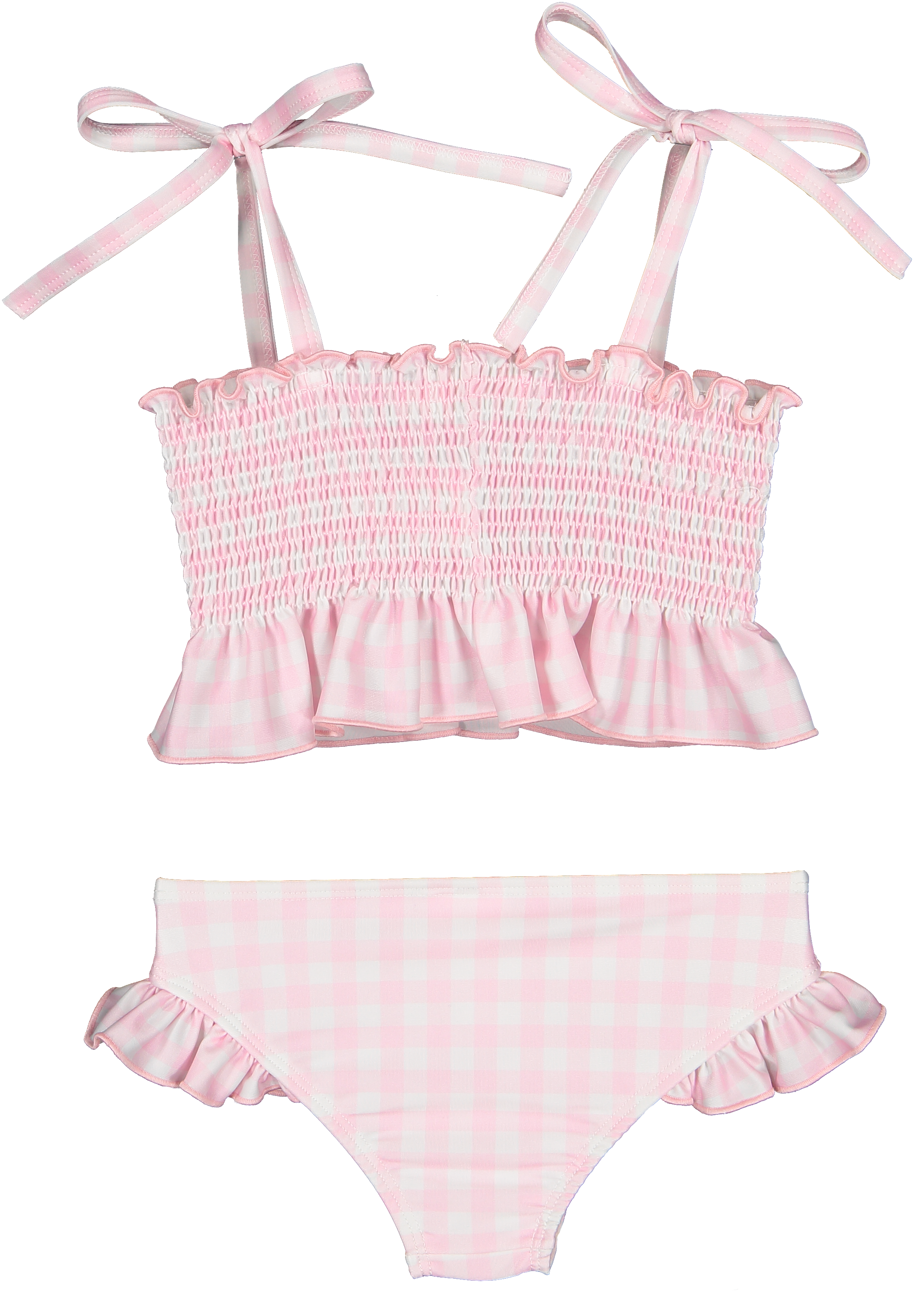 Gingham Pink Bikini