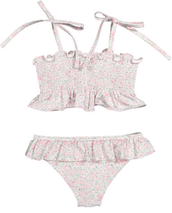Pink Ditsy Floral Bikini