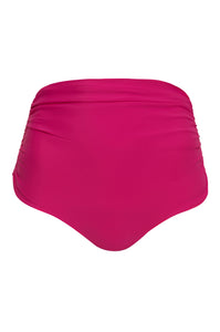 Victoria Embroidered Bottom in Red & Fuchsia
