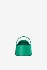Mini Gunther Satin Passementerie in Green